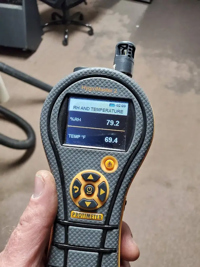 Moisture meter humidity assessment for Fire & Smoke Damage Restoration in Monterey Park